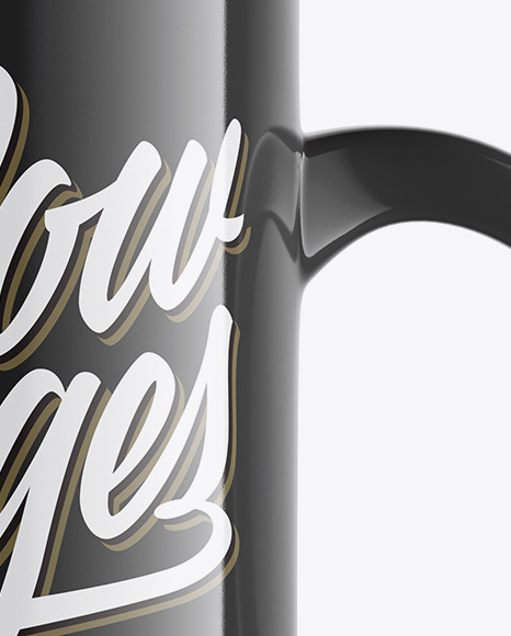 Glossy Mug Mockup PSD #2