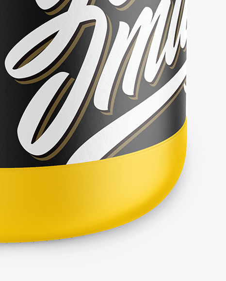 Plastic Sauce Jar Mockup PSD #5