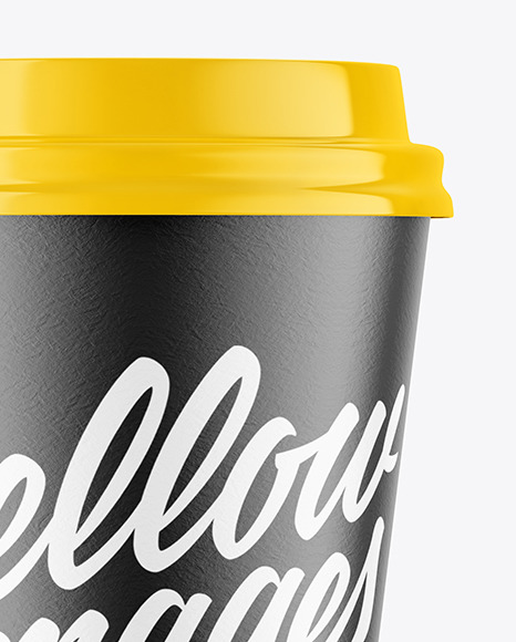 Paper Coffee Cup Mockup PSD #1