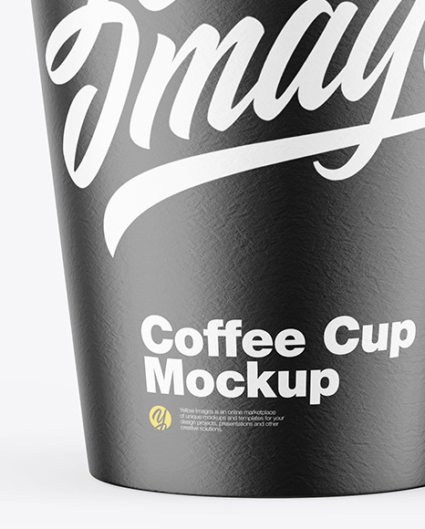 Paper Coffee Cup Mockup PSD #6