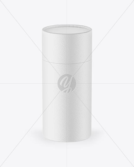 Textured Paper Tube Mockup