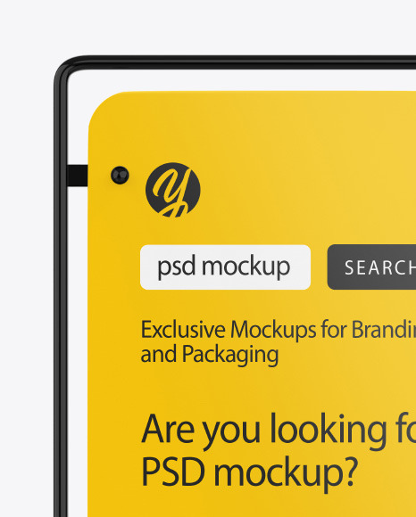 Pavement Advertising Board Mockup PSD #2