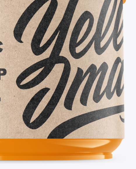 Plastic Glossy Jar Mockup PSD #6