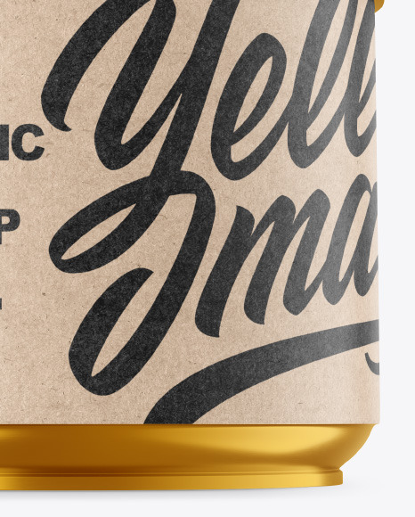 Metallic Plastic Jar Mockup PSD #6