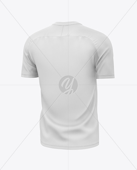 Download Men S T Shirt Back View Hq Mockup In Apparel Mockups On Yellow Images Object Mockups