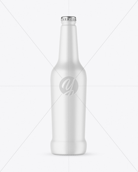 Ceramic Beer Bottle Mockup