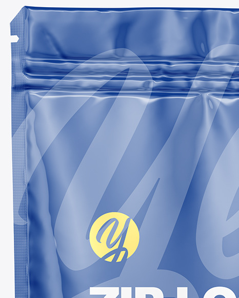 Glossy Sachet Mockup In Sachet Mockups On Yellow Images Object Mockups