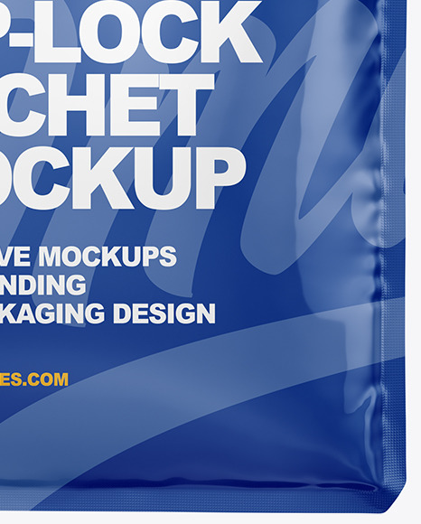 Download Glossy Sachet Mockup In Sachet Mockups On Yellow Images Object Mockups