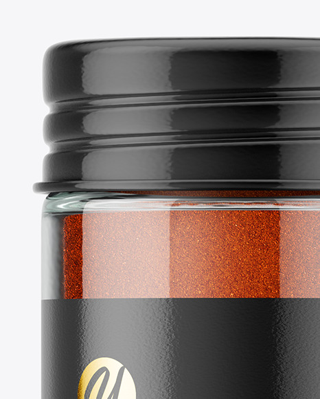 Download Spice Jar With Paprika Mockup In Jar Mockups On Yellow Images Object Mockups