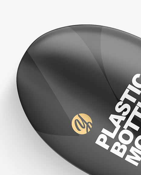 Matte Plastic Bottle Mockup PSD #6