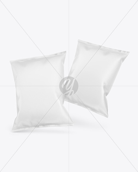 Download Matte Bag With Corn Balls Mockup In Bag Sack Mockups On Yellow Images Object Mockups