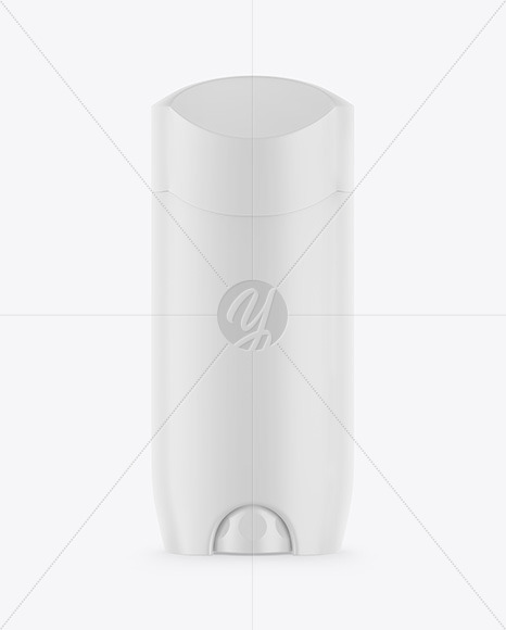 Matte Plastic Deodorant Stick Mockup