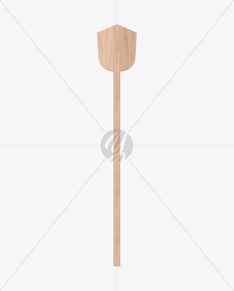 Wooden Stirrer Stick Mockup PSD #1