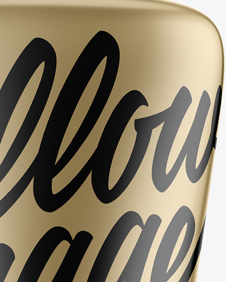 Metallic Cosmetic Bottle Mockup PSD #6