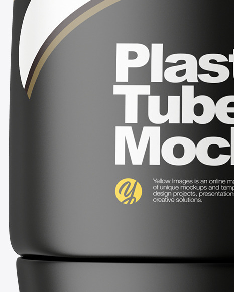 Matte Cosmetic Tube Mockup PSD #3