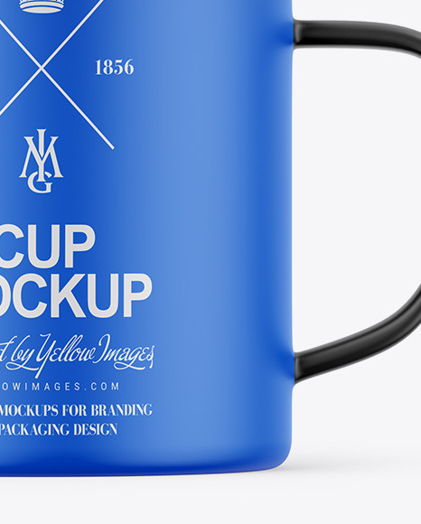 Matte Cup Mockup PSD #3