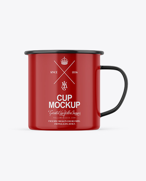 Glossy Cup Mockup PSD #2