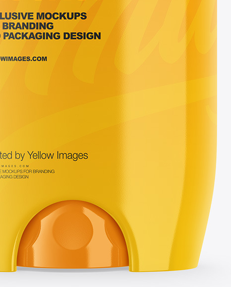 Glossy Plastic Deodorant Stick With Transparent Cap Mockup PSD #6