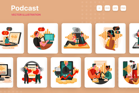 M246_Podcast Illustrations