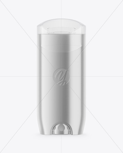 Metallic Deodorant Stick With Transparent Cap Mockup PSD #3