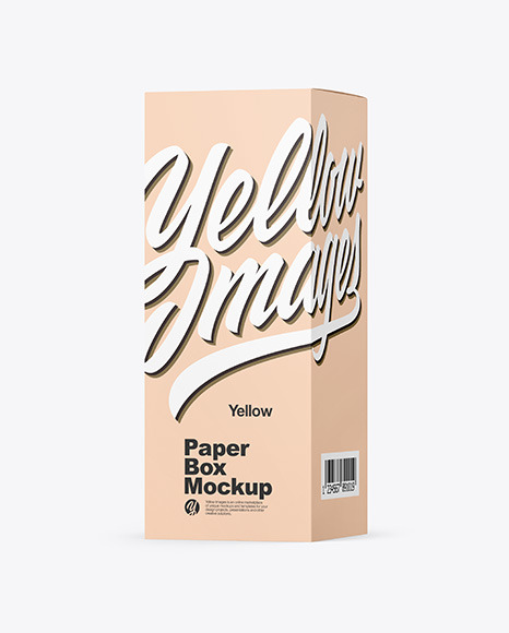 Metallic Cosmetic Tube with Box Mockup PSD #3