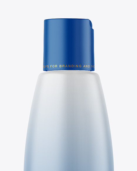 Matte Plastic Bottle Mockup PSD #1