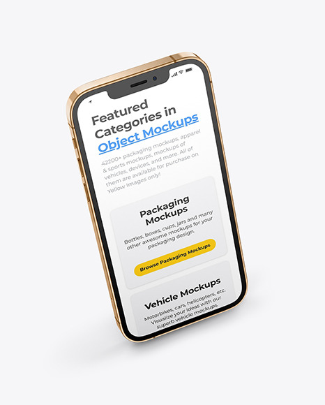 Apple iPhone 12 Pro Max Mockup