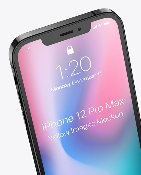 Apple iPhone 12 Pro Max Mockup PSD #4