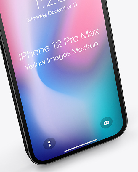 Apple iPhone 12 Pro Max Mockup PSD #5