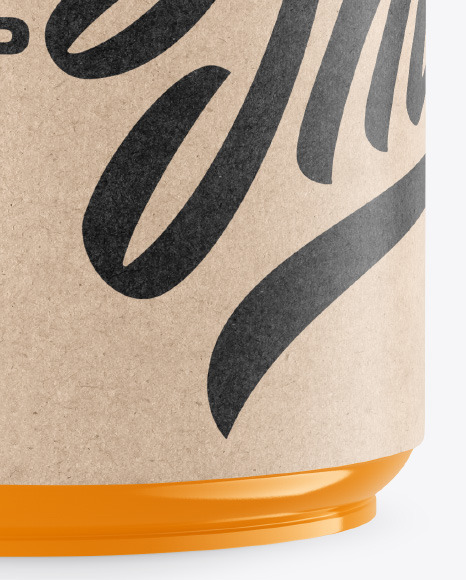 Glossy Plastic Jar Mockup PSD #6