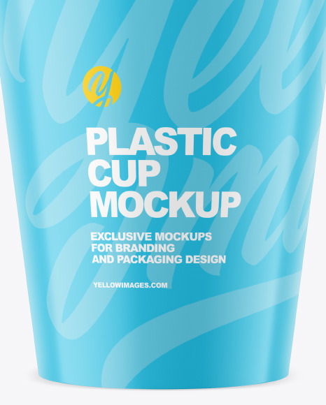 Matte Plastic Baby Cup w  Straw Mockup PSD #1