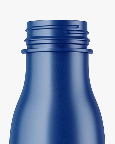 Matte Plastic Bottle Mockup PSD #1