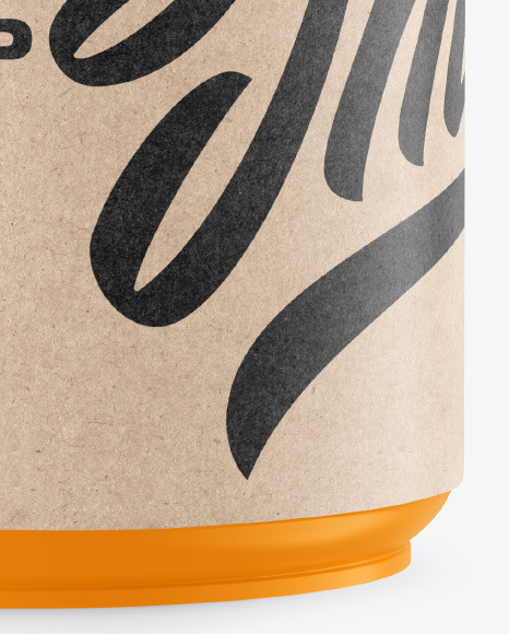 Matte Plastic Jar Mockup PSD #6