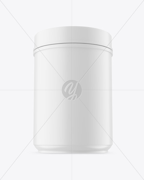 Download Matte Plastic Jar W Spoon Mockup In Jar Mockups On Yellow Images Object Mockups