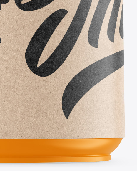 Matte Plastic Jar Mockup PSD #6