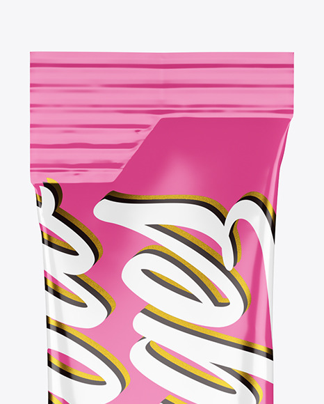 Glossy Stick Sachet Mockup PSD #2
