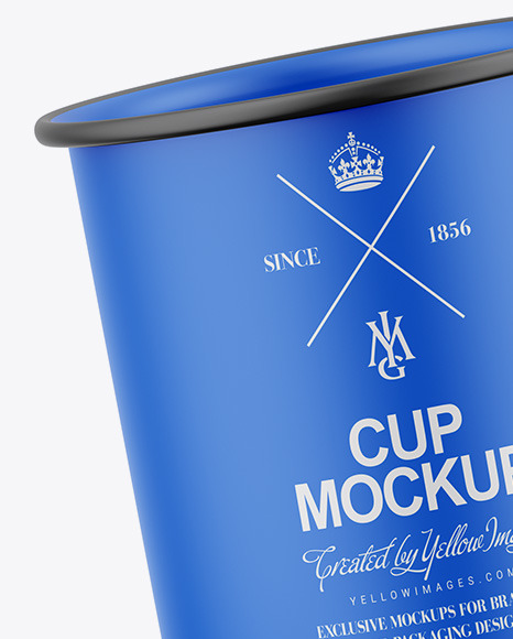 Matte Cup Mockup PSD #2