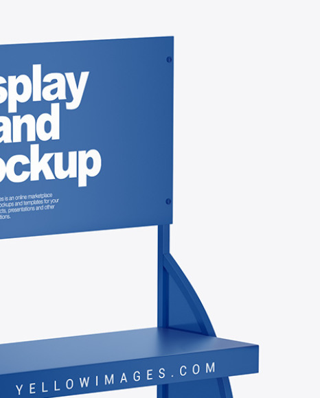 Display Stand Mockup PSD #2