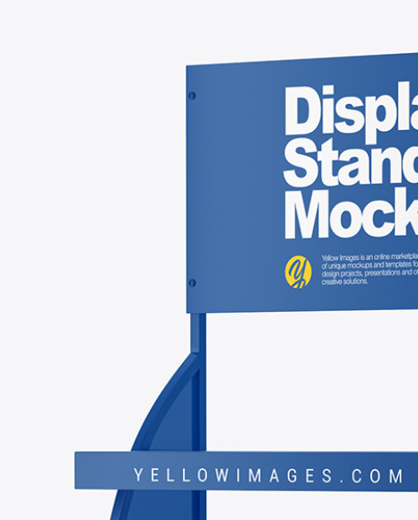 Display Stand Mockup PSD #2