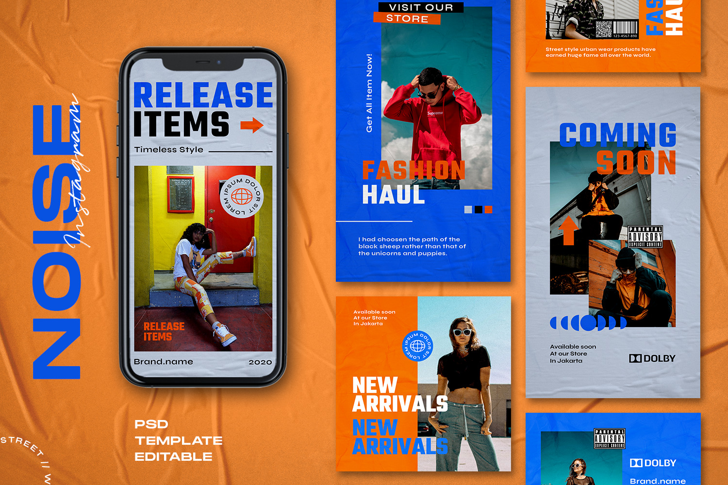 Noise Instagram Template