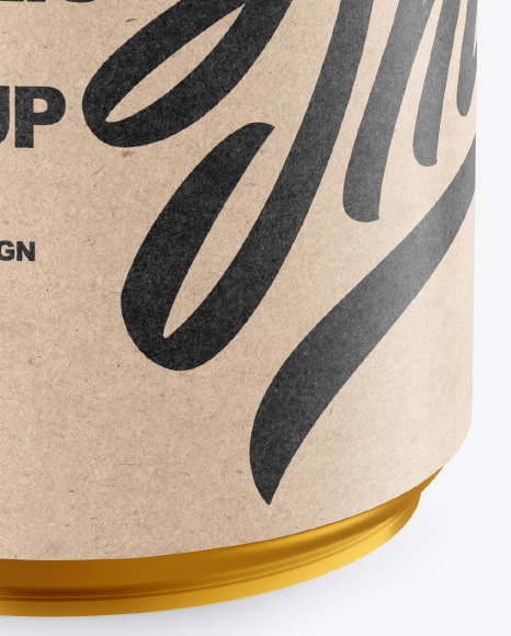 Metallic Plastic Jar Mockup PSD #6