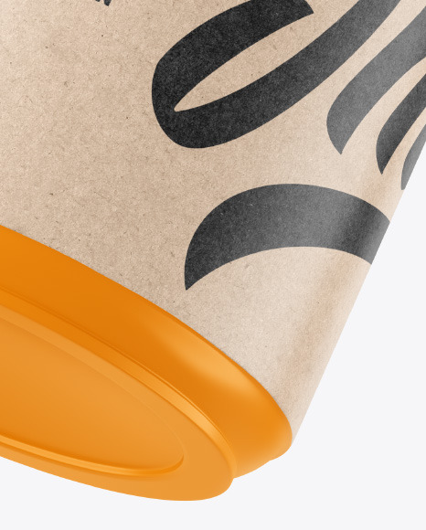 Matte Plastic Jar Mockup PSD #6