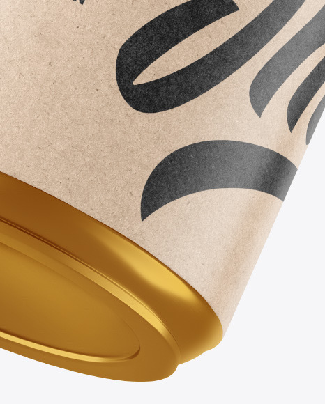 Metallic Plastic Jar Mockup PSD #6