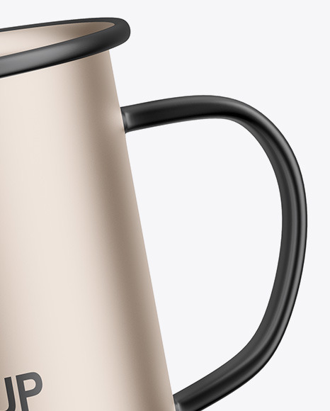 Matte Metallic Cup Mockup PSD #1