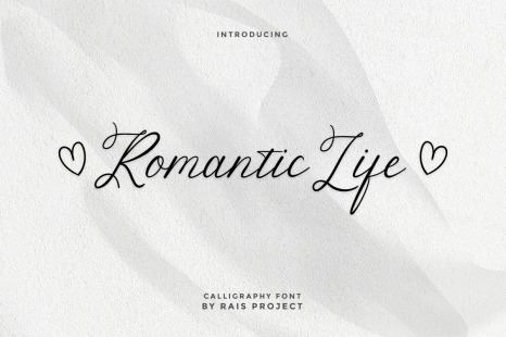Romantic Life Handwriting Font