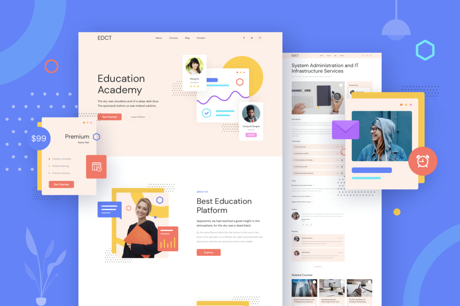 FIVE - Responsive Templates on Yellow Images Creative Store