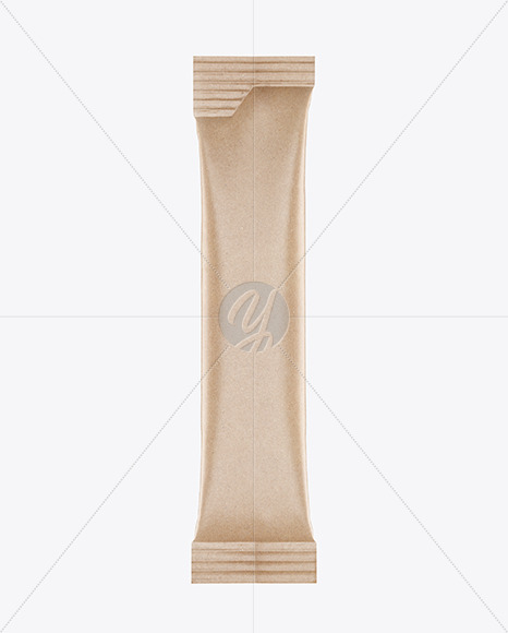 Kraft Stick Sachet Mockup PSD #3
