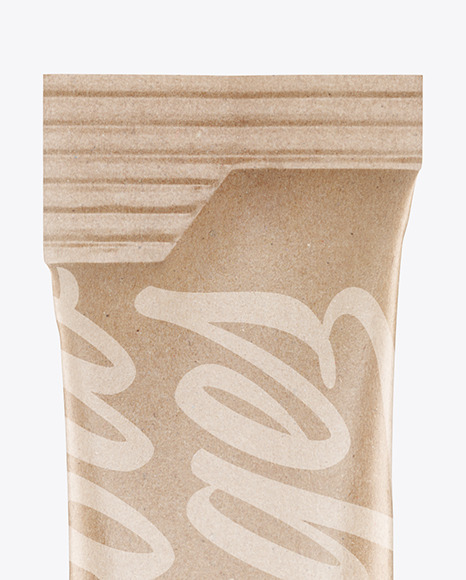 Kraft Stick Sachet Mockup PSD #2