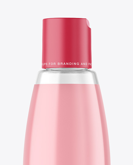 Clear Liquid Soap Bottle Mockup PSD #2