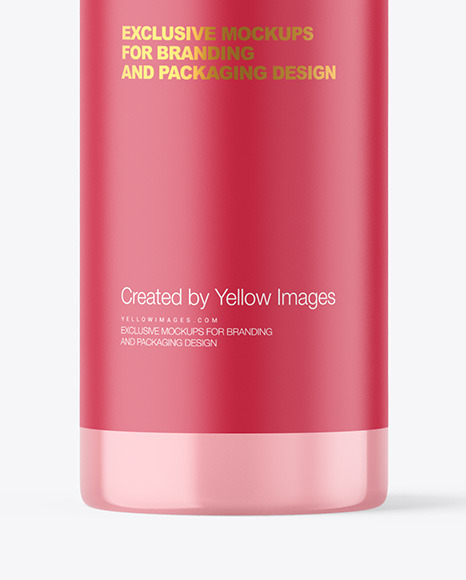 Clear Liquid Soap Bottle Mockup PSD #1